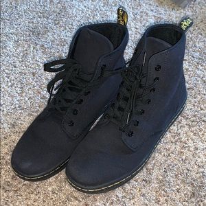 Canvas Shoreditch Doc Marten Booties Women’s 9